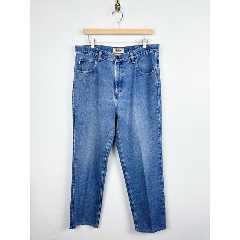 Vintage L.L. Bean Men’s Relaxed Denim Jeans Sz 35x28